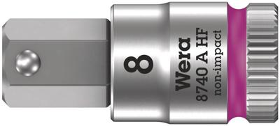 Wera 8740 A 05003386001 Inbus Dopsleutelinzetstuk 3/16 1/4 (6.3 mm)