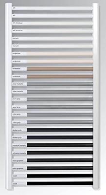 Plieger Vulcano 7253122 handdoekenrek centrale verwarming Handdoekenrek-ladder Dubbele brandstof