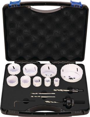 Promat/Tecwerk Gatenzagenset | 13-delig 19-68 mm | snijdiepte 38 mm bimetaal - 4000814644