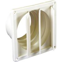 Scanpart Muurrooster 0790000005 100-130mm Wit - thumbnail