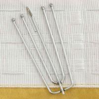 Gordijnen linnen-look verduisterend haken 2 st 140x245 cm blauw - thumbnail