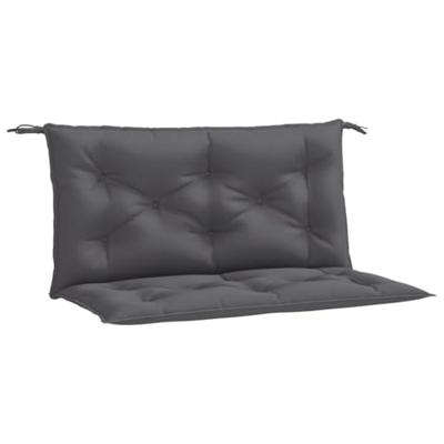 VidaXL Tuinbankkussens 2 st 100x50x7 cm oxford stof antracietkleurig - thumbnail