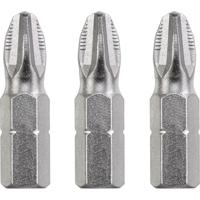 Schroefbit pozidrive Nr. 3 25 mm 1/4 inch 3 stuks kaart Eurofix - Eurofix - thumbnail