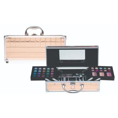 Casuelle Make-Up Koffer Champagne/Zilver