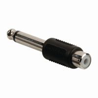 Nedis CAGB23935BK Mono-audioadapter 6,35 Mm Male - Rca Female Zwart - thumbnail