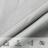 VidaXL Zonnezeil 3,6x3,6x3,6 m 100% polyester oxford lichtgrijs - thumbnail