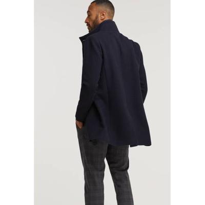 Matinique Wollen Jas | Dark Navy
