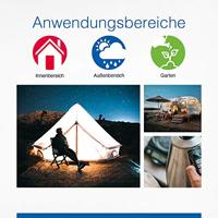 AS Schwabe 42820 Accu LED-staaflamp 2 W, 200 lumen - 6000 K daglicht - inspectielamp met magneten en haken om op te hangen - werkplaatslamp - werklamp - thumbnail