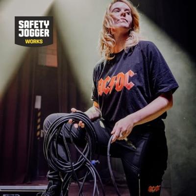 Safety Jogger ACDC T-Shirt MONO X | Zwart/Rood | Maat XXL - WI0793XXL