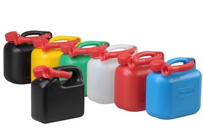 CEMO 10843 Kanister 5l rot Jerrycan voor brandstof 5 l Kunststof