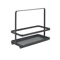 Metaltex Olie-Kruidenrek 23x11x18 cm Zwart/Metaal - thumbnail