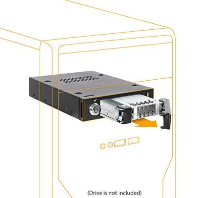 Icy Dock MB991SK-B 2,5 SATA mobile rack voor 3,5 extern met slot
