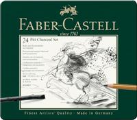 Faber Castell Houtskoolset Pitt Monochrome - thumbnail