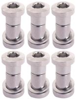 Bofix Zadelpenbout inbus 19 mm - chroom (6 stuks) - thumbnail