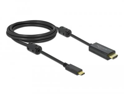 Delock 85970 Actieve USB Type-C naar HDMI-kabel (DP Alt Mode) 4K 60 Hz 2 m Delock 85970 Actieve USB Type-C naar HDMI-kabel (DP Alt Mode) 4K 60 Hz 2 m