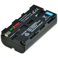 ChiliPower NP-F330 / NP-F550 accu voor Sony - 2400mAh - thumbnail