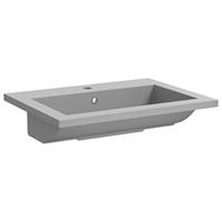 Wasbak 600x450x120 mm graniet grijs - thumbnail