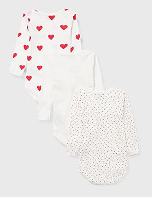 Set van 3 rompers met lange mouwen PETIT BATEAU veel wit