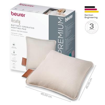 Beurer HK 77 Heaty cashmere-creme Elektrisch kussen Cream