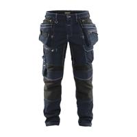 Blåkläder werkbroek denim stretch x1900 19901141 | zwart | maat c58 - 7330509532195 - thumbnail
