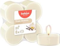 Bolsius geurtheelicht maxi true scents vanilla 8 stuks - thumbnail