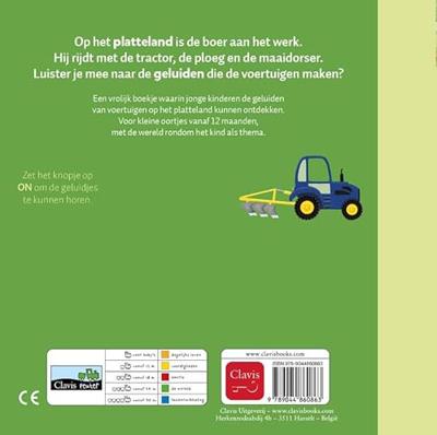 Dag tractor en andere voertuigen Geluidenboekje