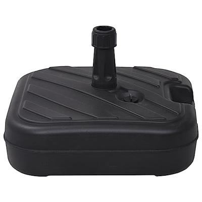 VidaXL Parasolvoet gevuld met zand/water 24 l zwart VidaXL Parasolvoet gevuld met zand/water 24 l zwart