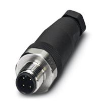 Phoenix Contact 1553161 Sensor/actuator connector, niet geassembleerd M12 Aantal polen (sensoren): 4 Stekker, recht 1 stuk(s) - thumbnail