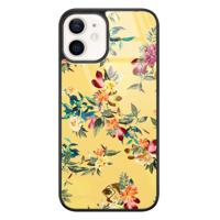 iPhone 12 glazen hardcase - Florals for days - thumbnail