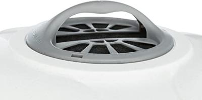 TRIXIE KATTENBAK MARO HOEKMODEL WIT / GRIJS 60X52X43 CM