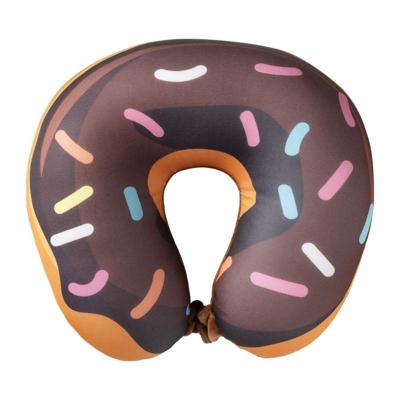 Nekkussen donut - bruin/roze