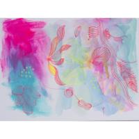 Sakura paint Marker Pen-Touch, fine, fluorescerend rood - thumbnail