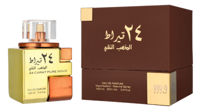Lattafa 24 Carat Pure Gold Eau de Parfum Spray 100 ml Lattafa 24 Carat Pure Gold Eau de Parfum Spray 100 ml