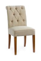 Rivièra Maison Eetkamerstoel 'Hampton Classic' Linen, kleur Flax - thumbnail