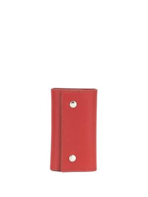 Hermès 2008 pre-owned flap snap key case - Red