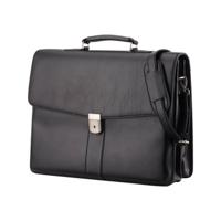 Alassio Aktetas Pescara Imitatieleer Zwart - thumbnail