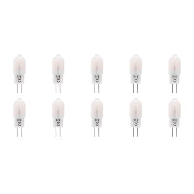 LED Lamp 10 Pack - Aigi - G4 Fitting - 1.3W - Warm Wit 3000K | Vervangt 12W