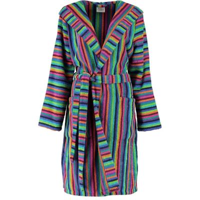 Cawö Cawö Dames Badjas kort met Capuchon 7049 Multi 34