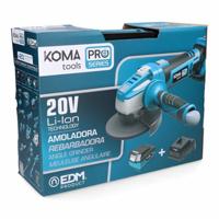 Enzo Koma tools accu haakse slijpmachine | 4.0Ah | 20V | 115mm | Incl. 1x accu en koffer - 6490160 - thumbnail
