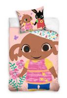 Bing dekbedovertrek Sula 100 x 135 cm katoen roze - thumbnail