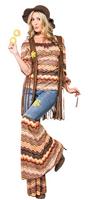 Harmonie Hippie kostuum vrouw - thumbnail
