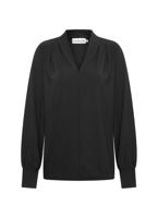 Helena Hart Top Jozzy Soft 7677 T-shirt Lange Mouw Zwart - thumbnail