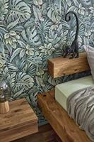 Noordwand Botanica Behang met grote bladeren 33304 - thumbnail