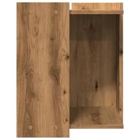 VidaXL Kattenbakkast 42x42x51 cm bewerkt hout artisanaal eikenkleurig - thumbnail