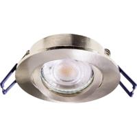 Deko Light Samsola, rund, gebürstet, Silber 110040 Plafondspot Zilver (geborsteld) - thumbnail