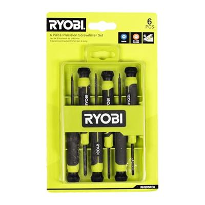 Ryobi RHSDSPC6 | Magnetische Precisie Schroevendraaierset 6 stuks - 5132006048 Ryobi RHSDSPC6 | Magnetische Precisie Schroevendraaierset 6 stuks - 5132006048