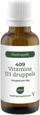 AOV 409 Vitamine D3 Druppels AOV 409 Vitamine D3 Druppels