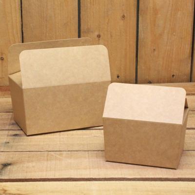 Bonbon doosjes - Chocolade doosje - Kraft LAAG - 24 stuks