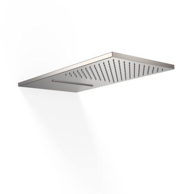 Hoofddouche Tres Wand met Waterval 28x55 cm Staal Tres