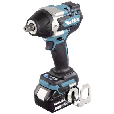 Makita DTW701RTJ | 18V | Accu Slagmoersleutel | 1/2" met verende borgpen | 2 x 5.0 Ah accu + snellader | In Mbox